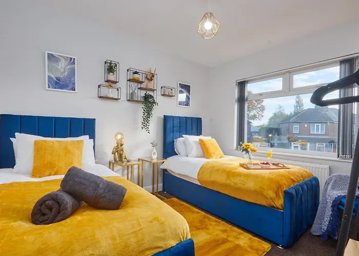 Apartment Sleeps 6 - Perfect For Business Travellers & Families - Free Parking
